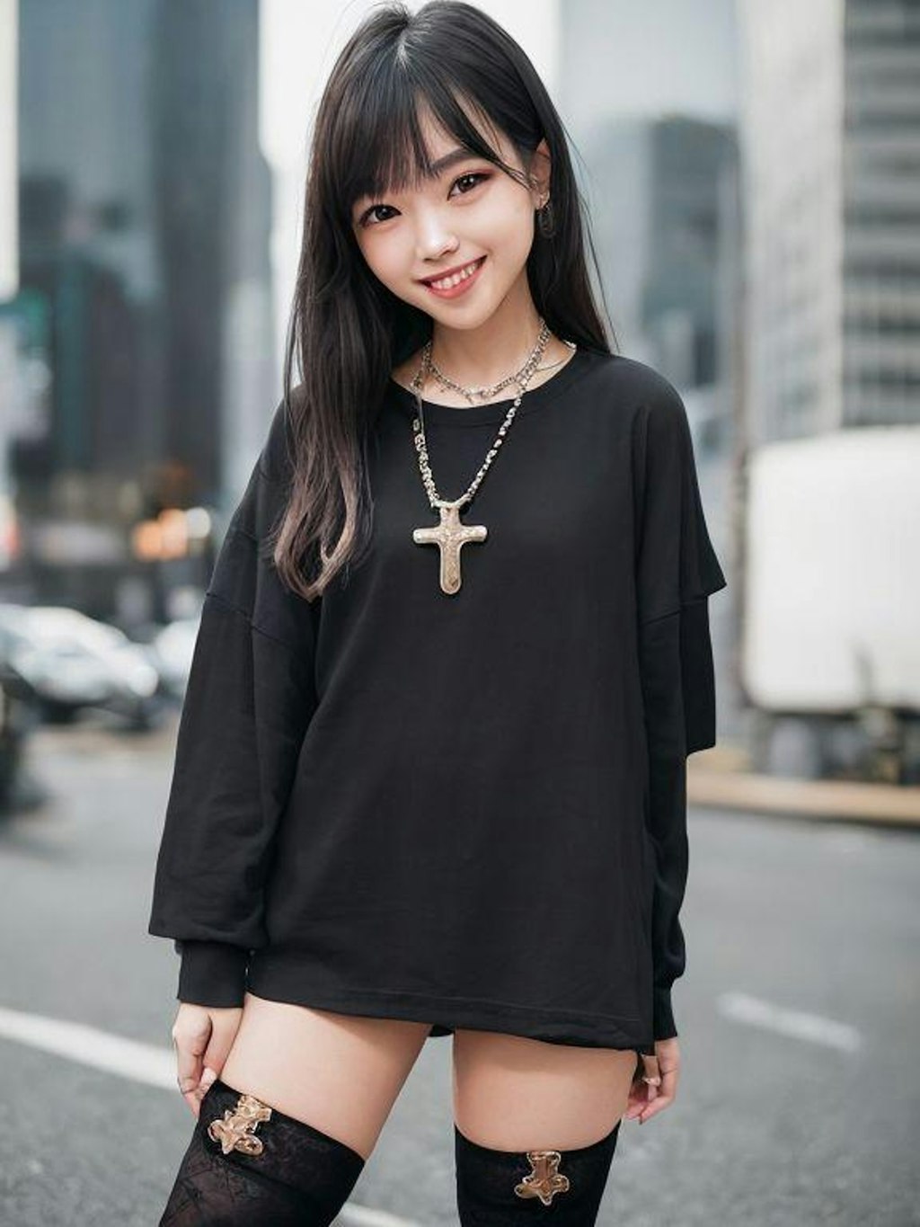 黒TシャツってROCK？