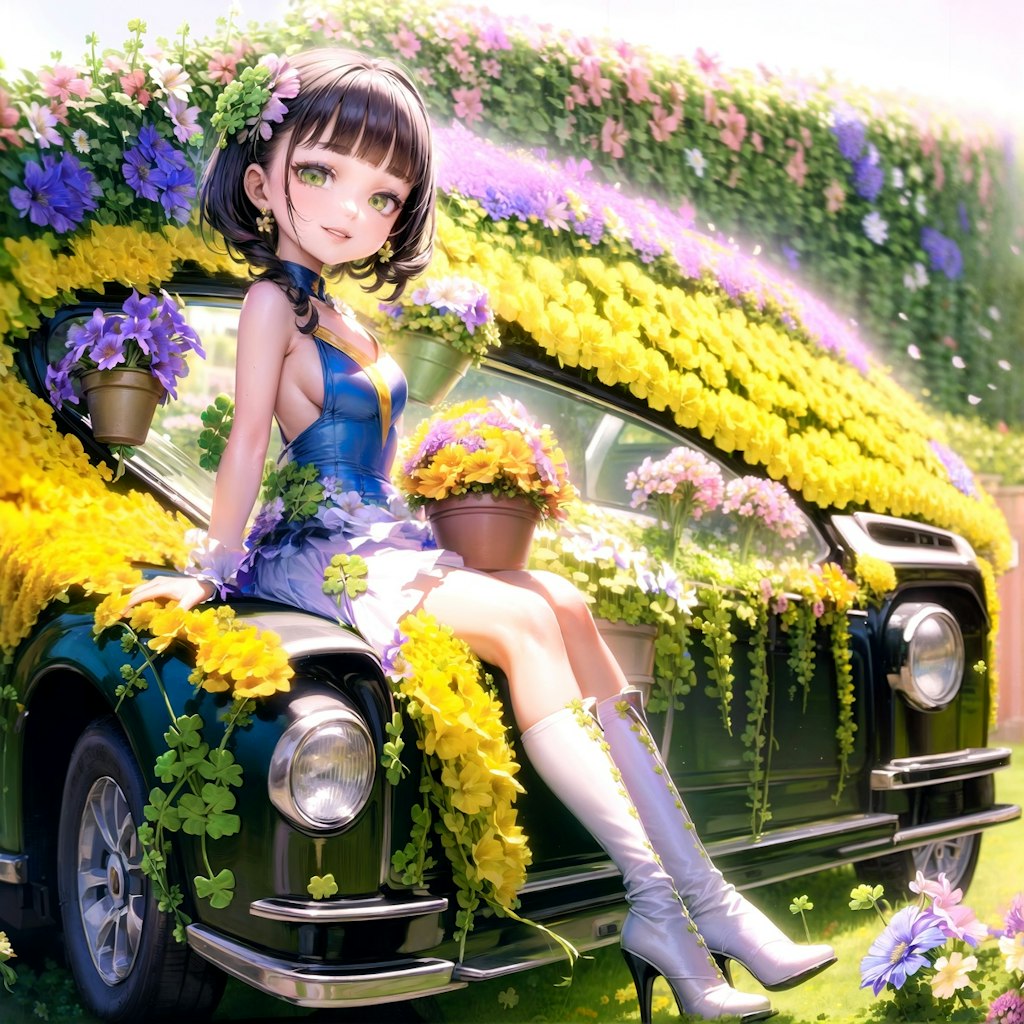 古車の花葬