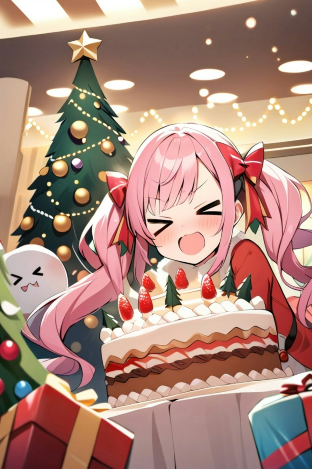 ピンク髪ちゃんのクリスマス