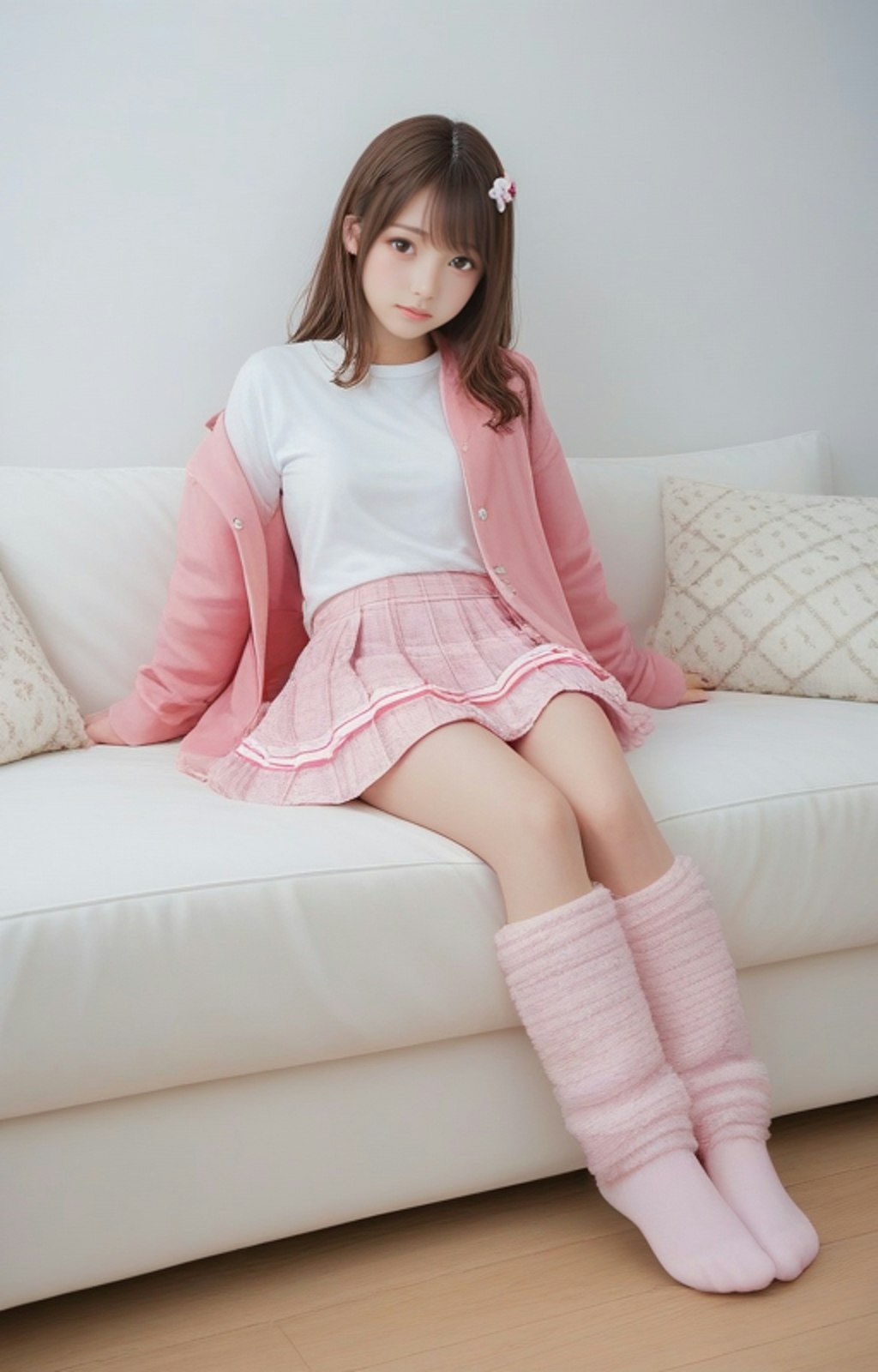 ピンクピンクの女子　2