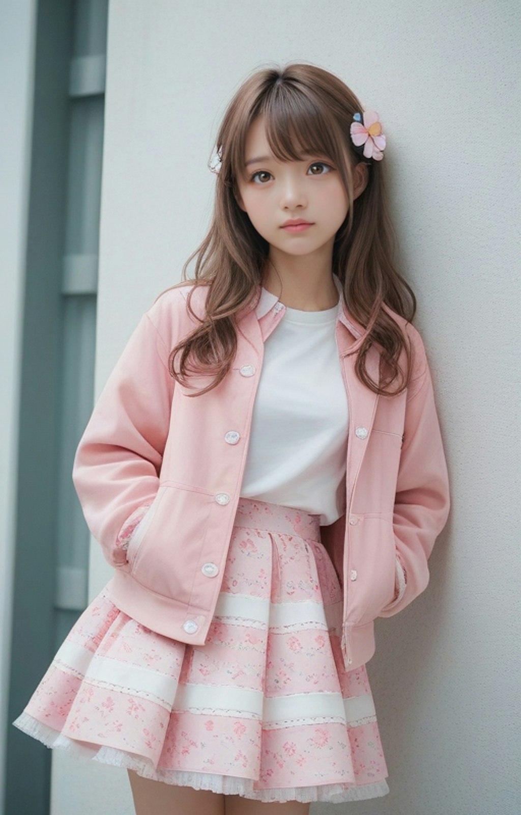 ピンクピンクの女子　2
