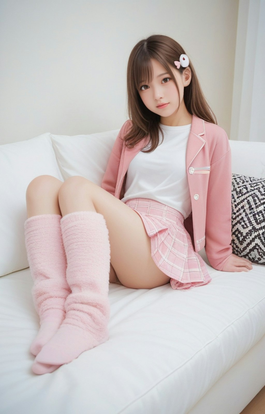 ピンクピンクの女子　2