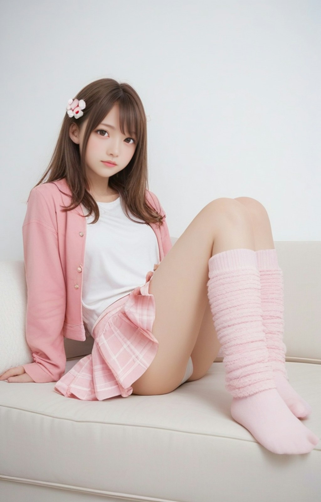 ピンクピンクの女子　2