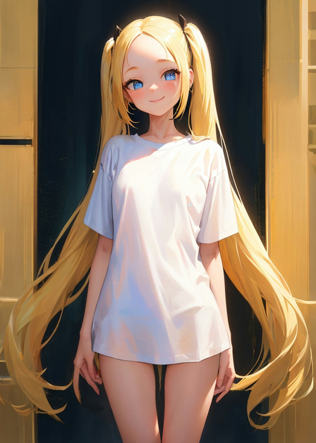 渾身の白Tシャツ　「ORIHIME」