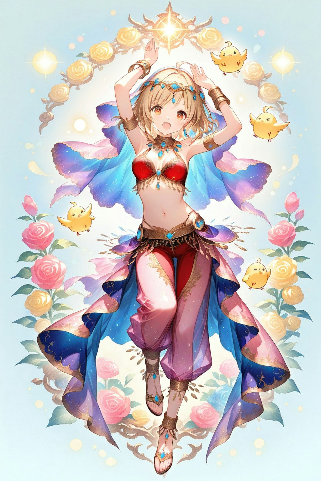 アラビア踊りユイちゃん