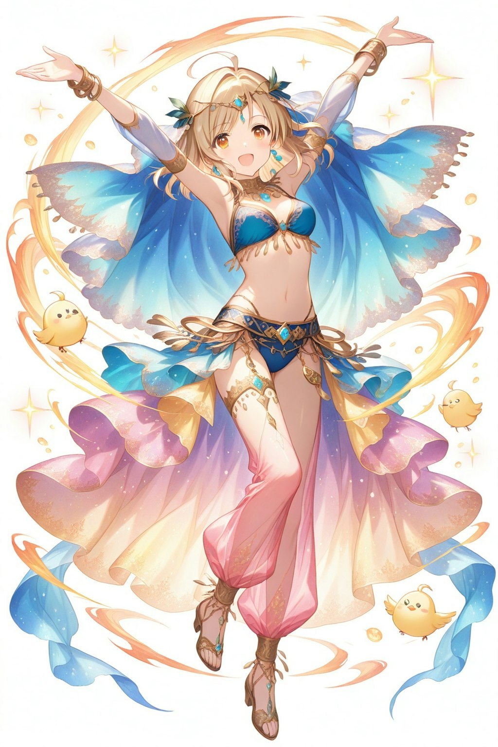 アラビア踊りユイちゃん