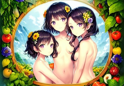 三姉妹の肖像