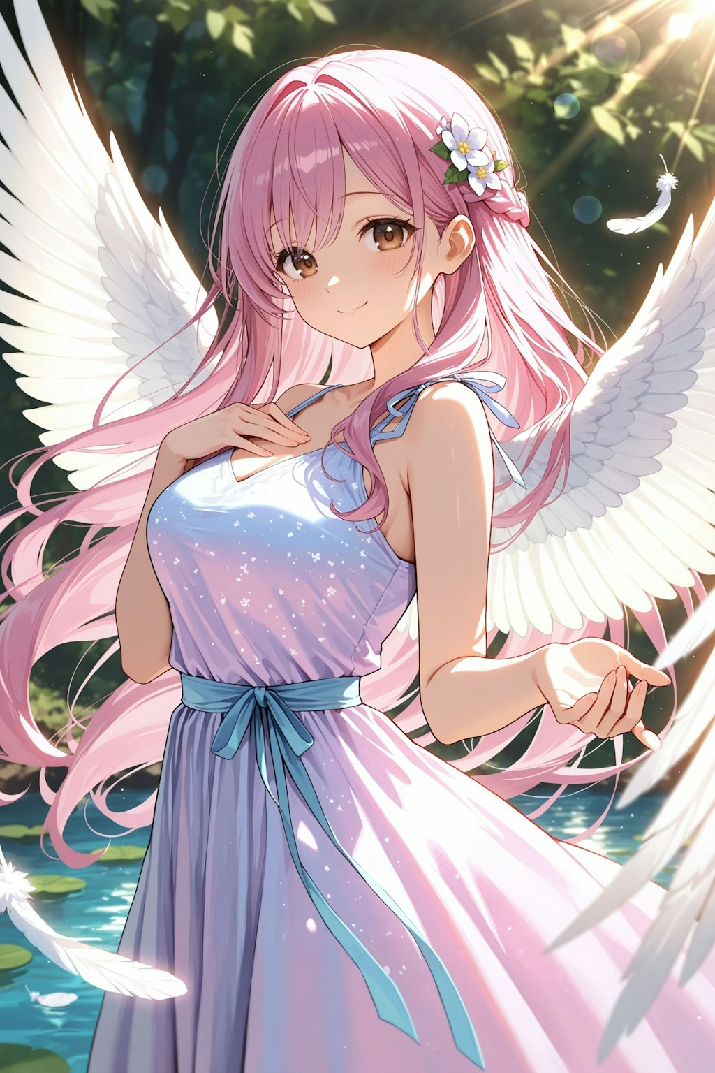 天使さん頑張ります