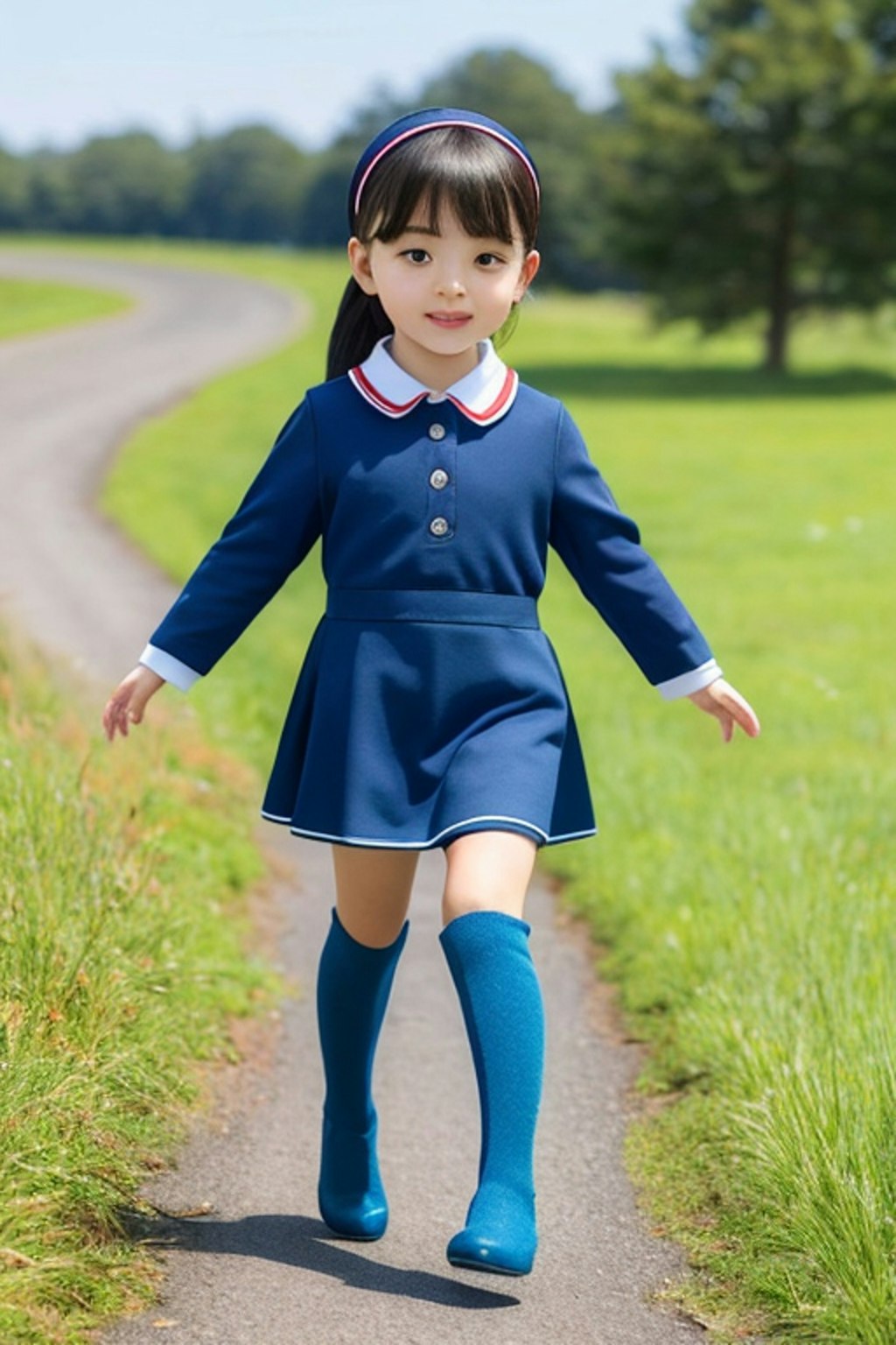 強いて言えば、某国のニュースに出る子供みたいな