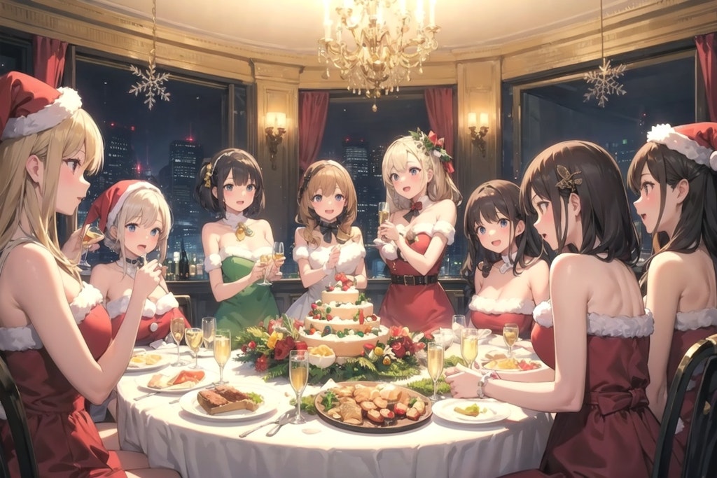 クリスマス女子会