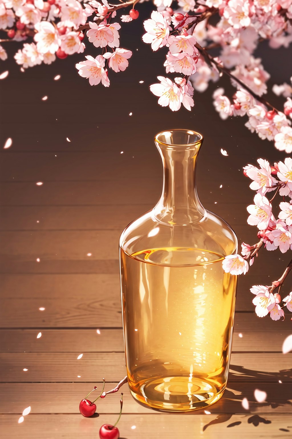 桜 in bottles