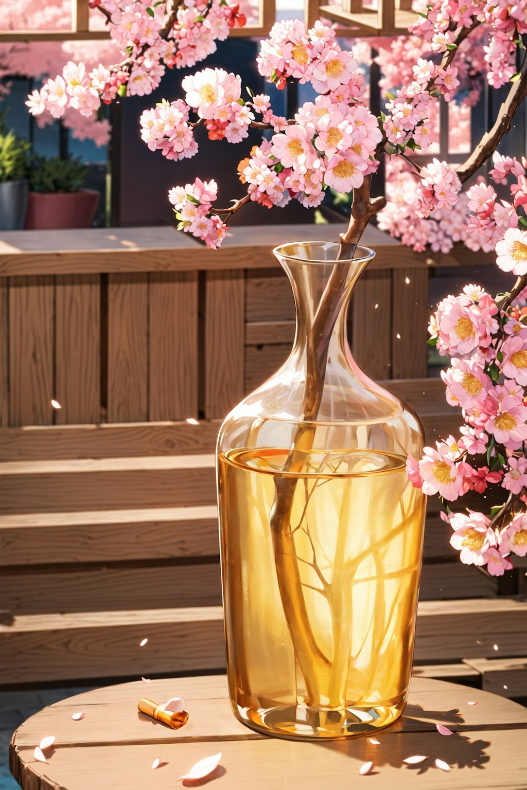 桜 in bottles