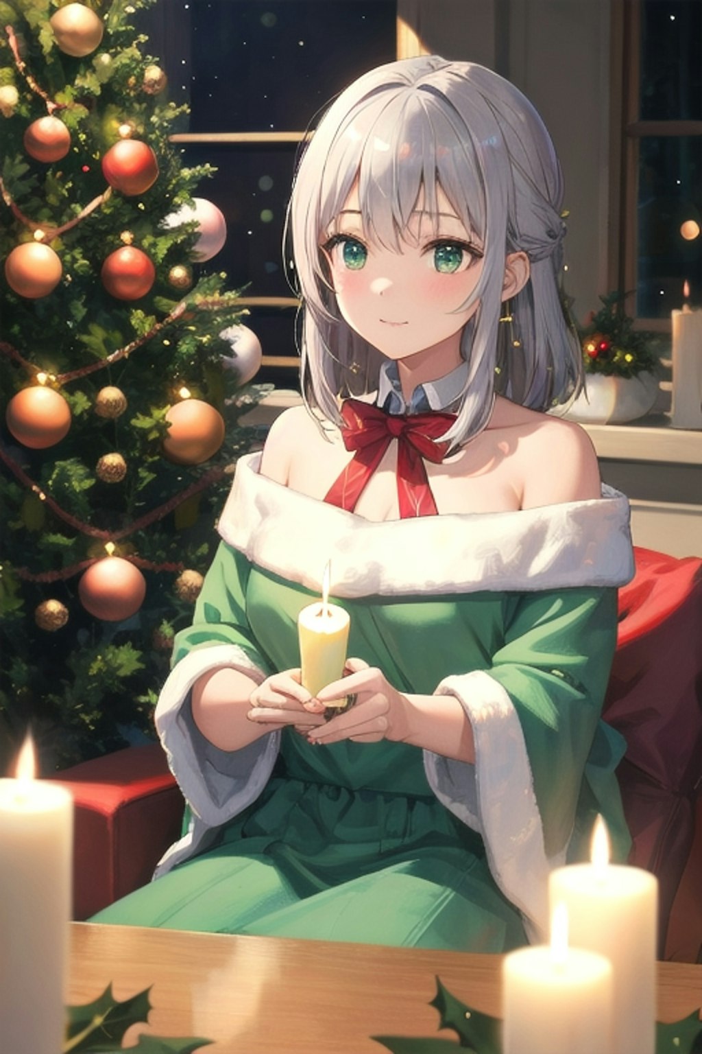 クリスマスキャンドル