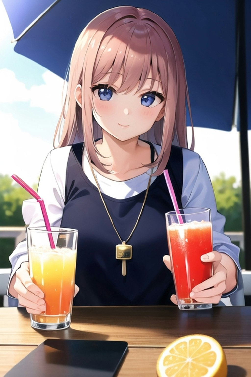 ジュースどうぞ🥤