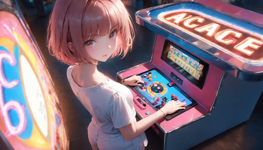 アーケードゲームとたま