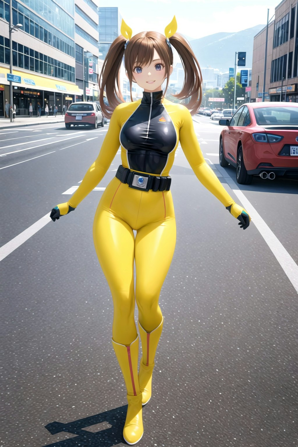 Skintight suit