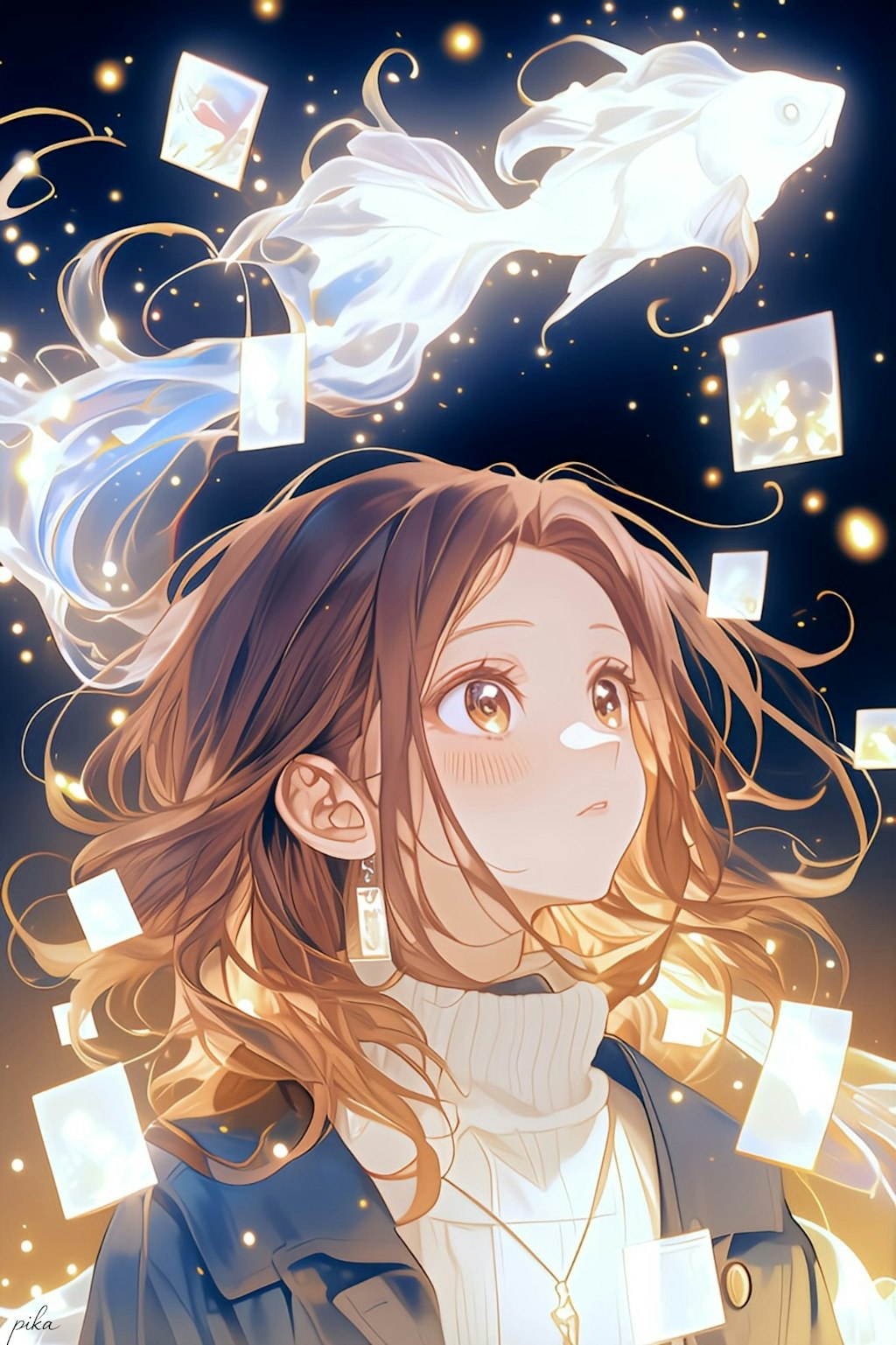 君に灯る、琥珀色