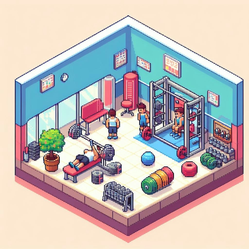 ゲームっぽいGymの風景