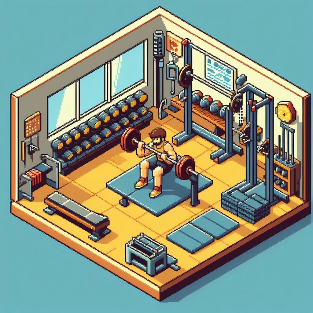 ゲームっぽいGymの風景