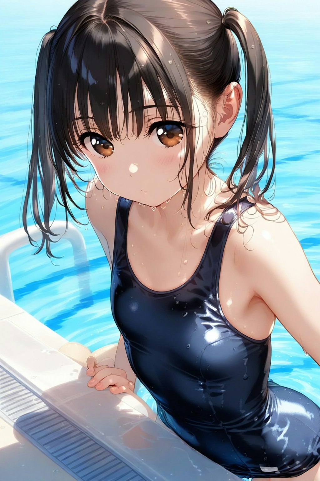 スク水美少女