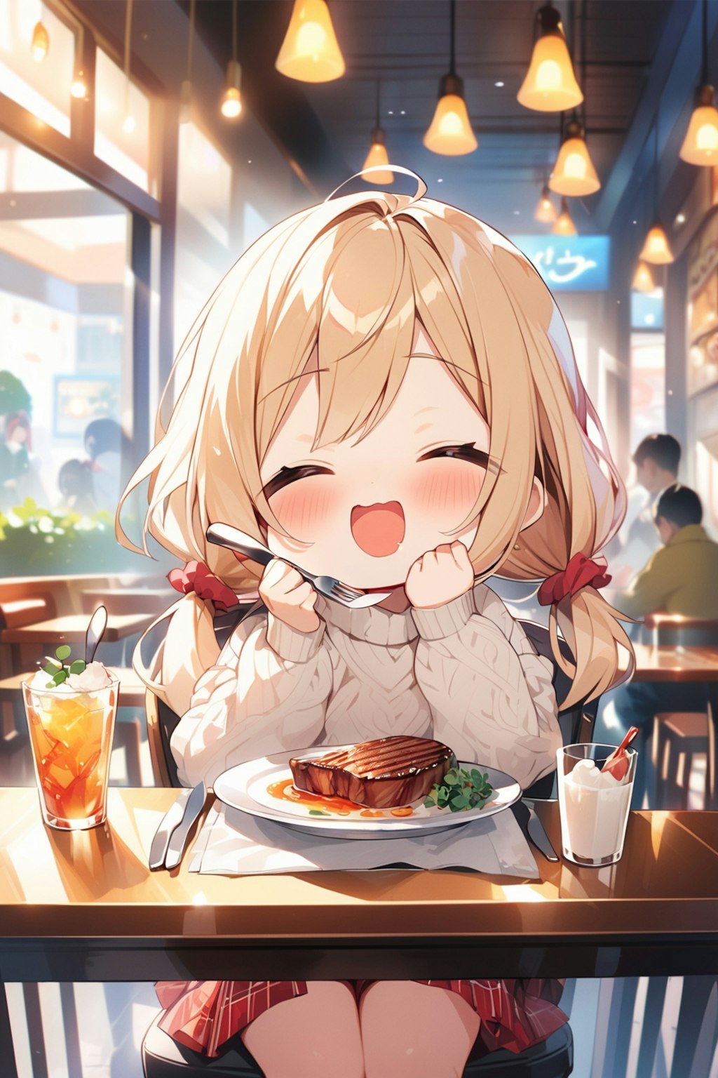 でっかいお肉～♪