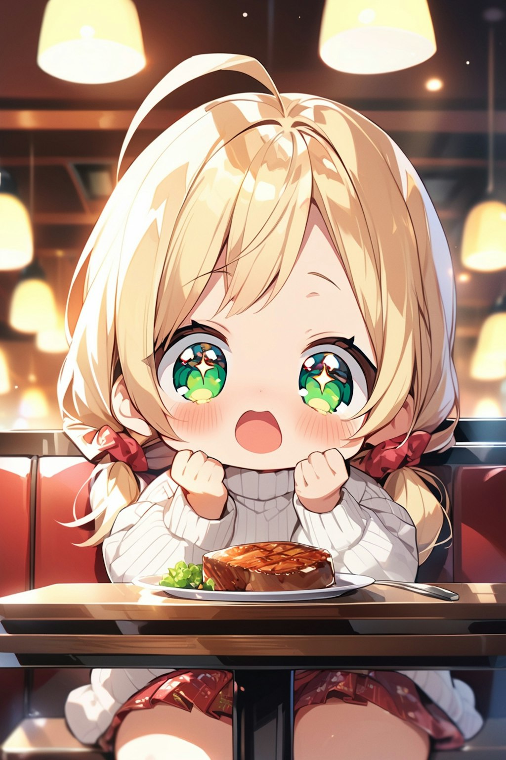 でっかいお肉～♪