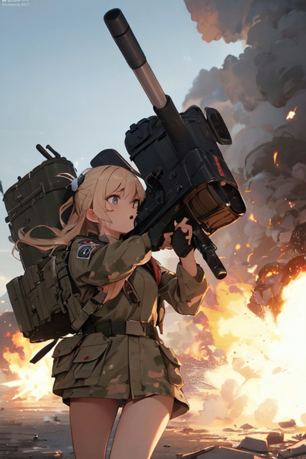 戦場の少女兵