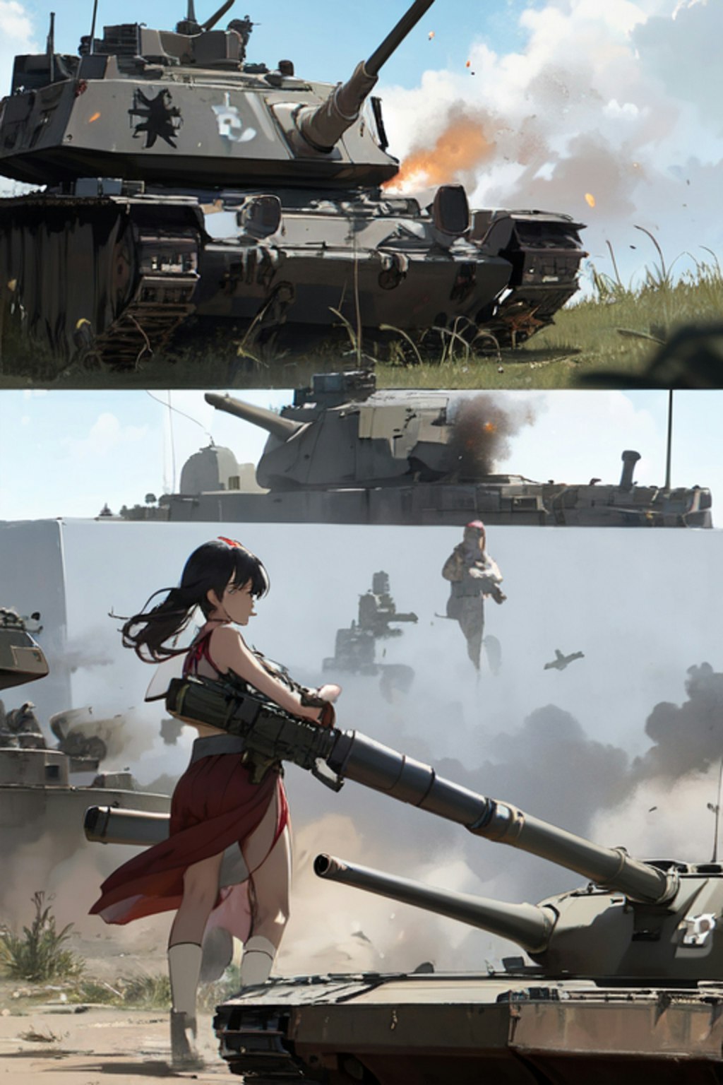 戦場の少女兵