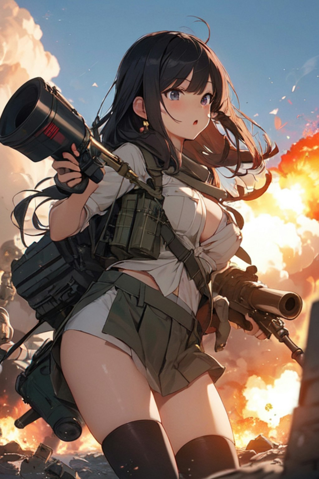 戦場の少女兵