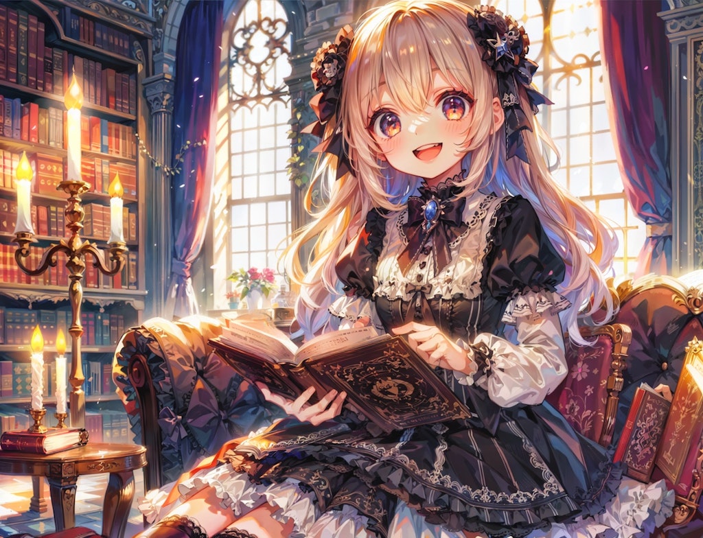 ゴスロリ少女の読書