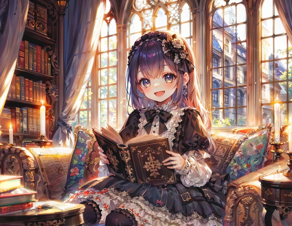 ゴスロリ少女の読書