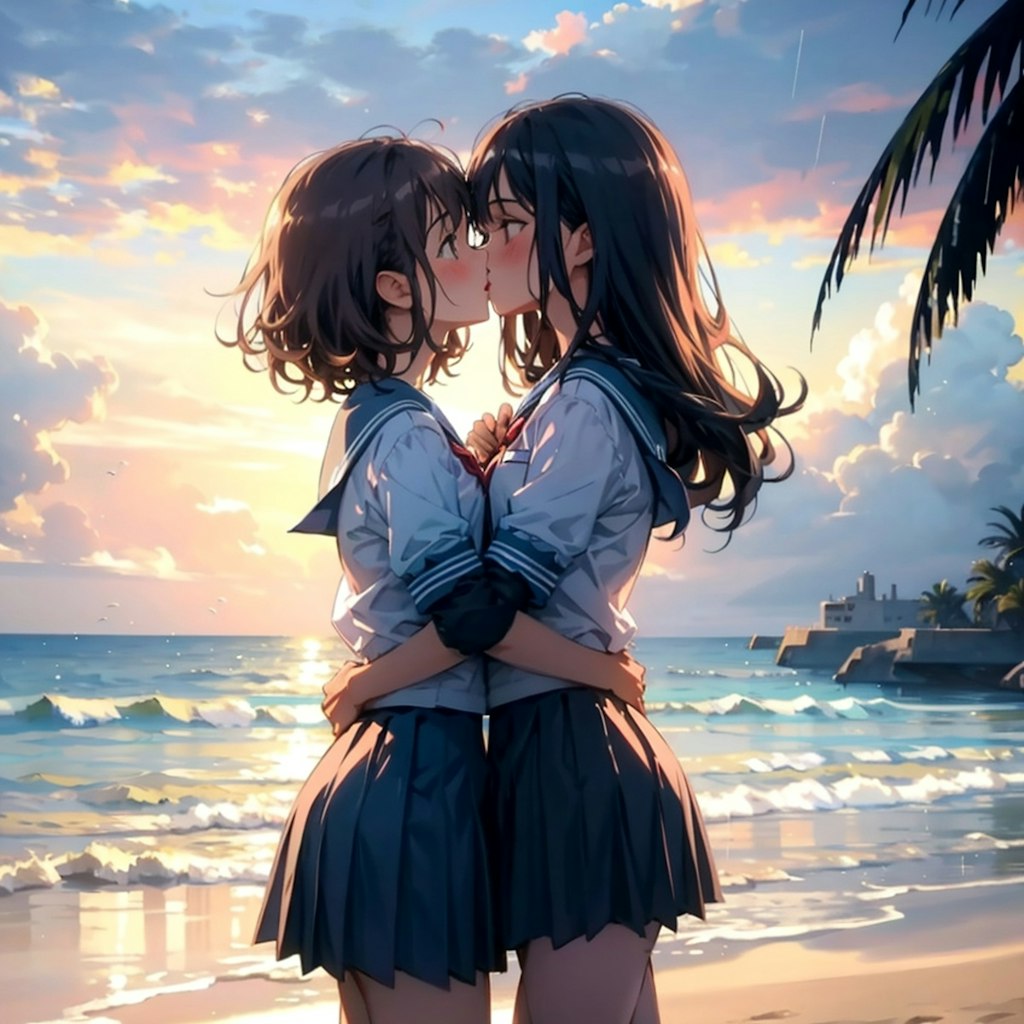 百合の夕暮れ