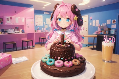 んごいチョコレートケーキ