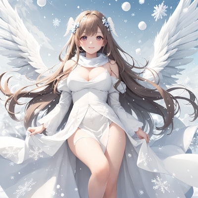 冬の天使たち