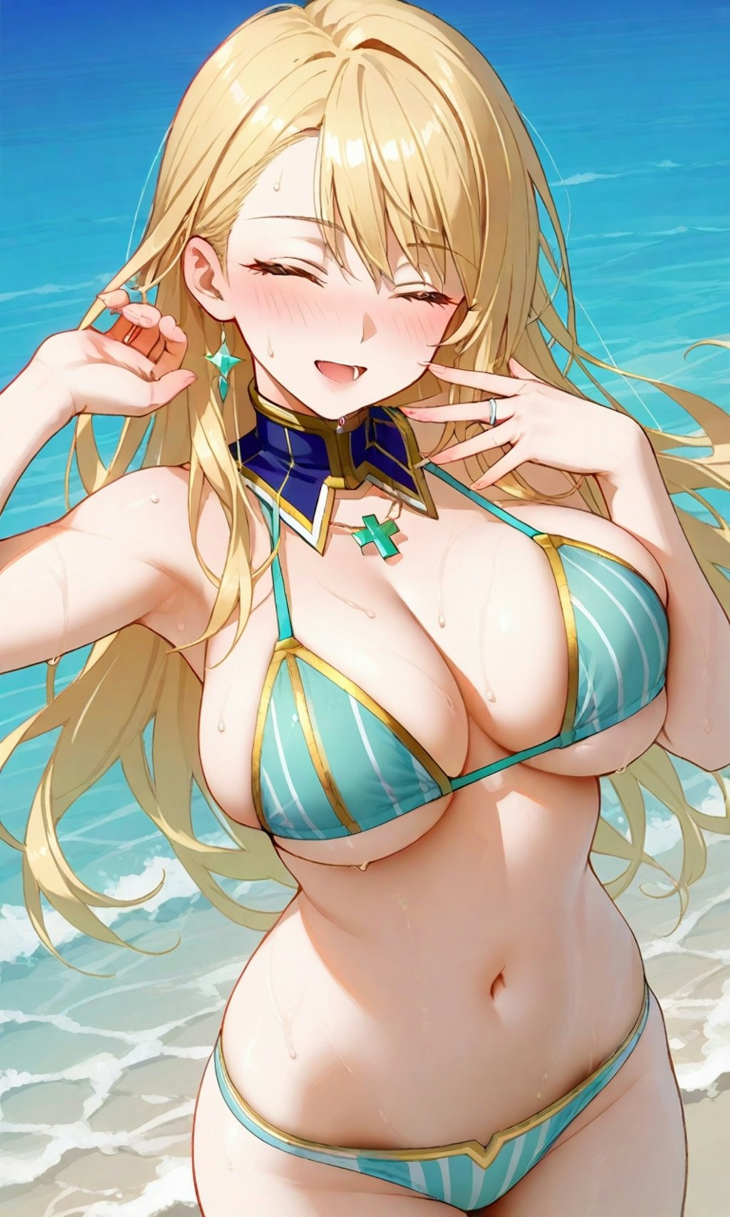 変身前のブルーローズさん