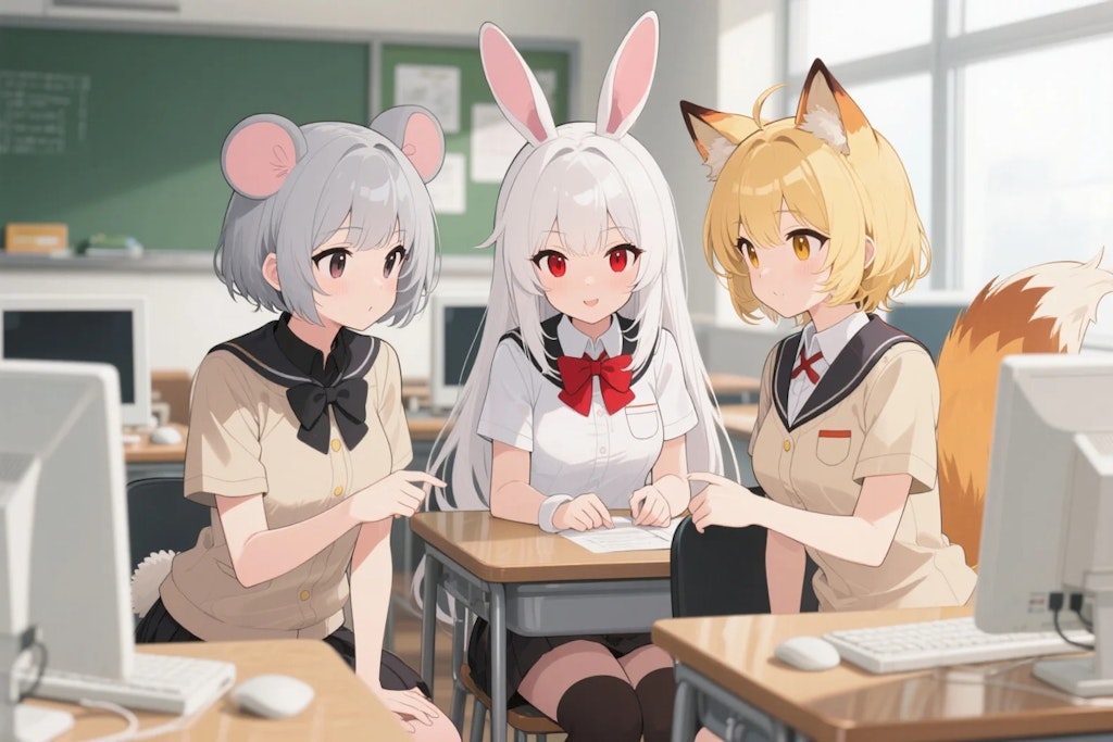 学校はサボってナンボなポンコツ達