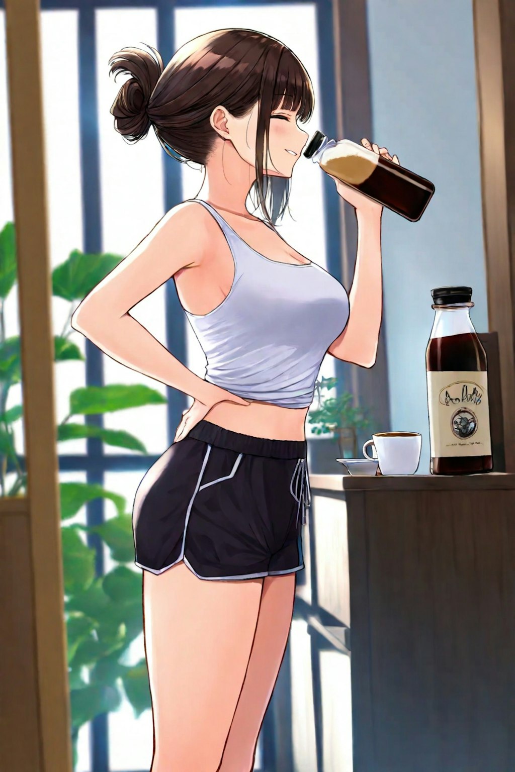 コーヒー牛乳チャレンジ　ちち生編