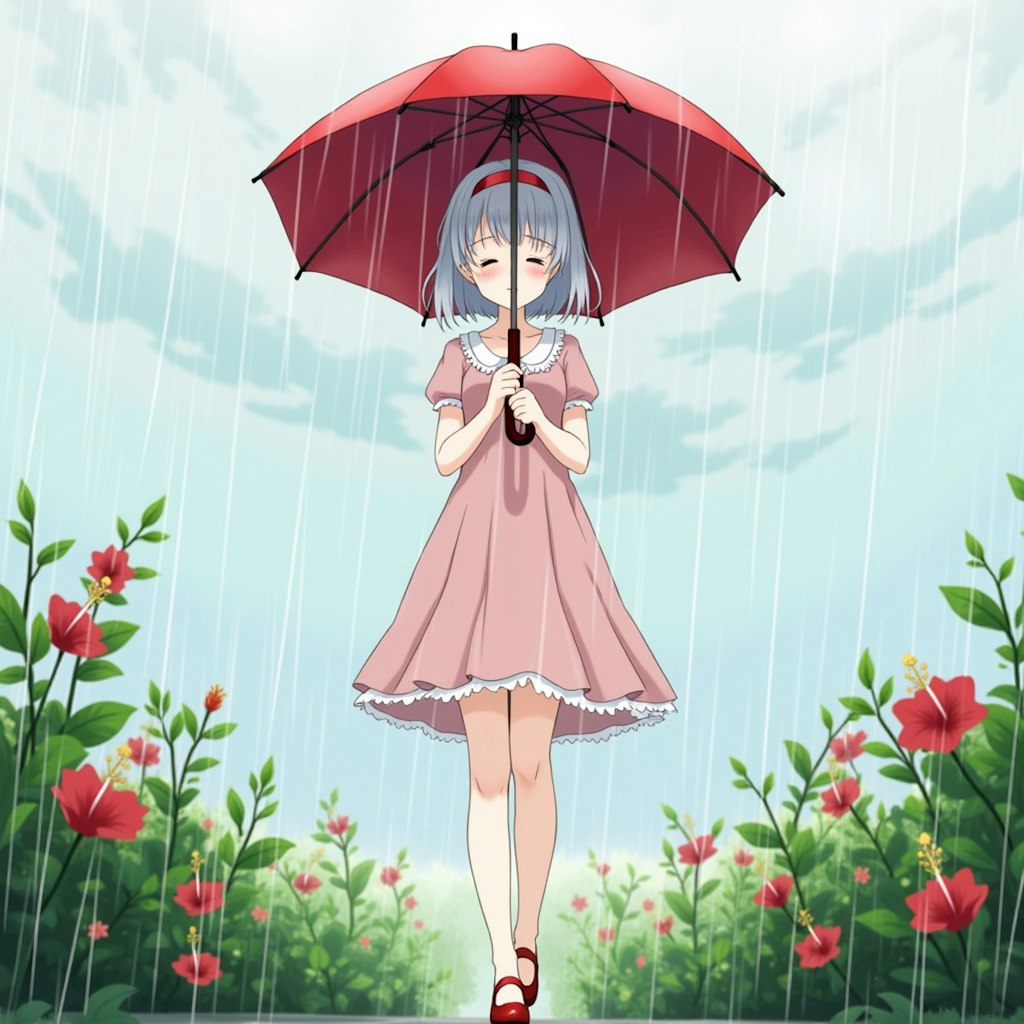 雨、あめー