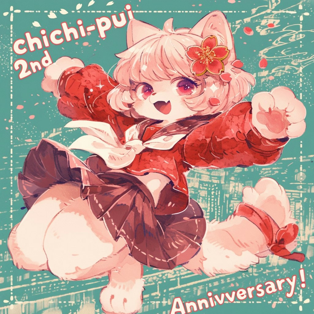 🌸ちちぷい2周年🎉