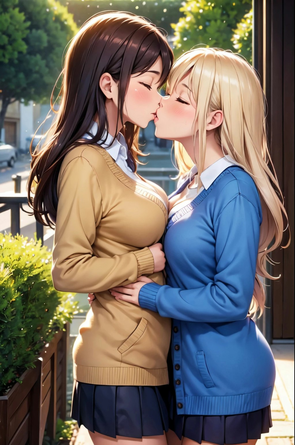 キスは挨拶だから…