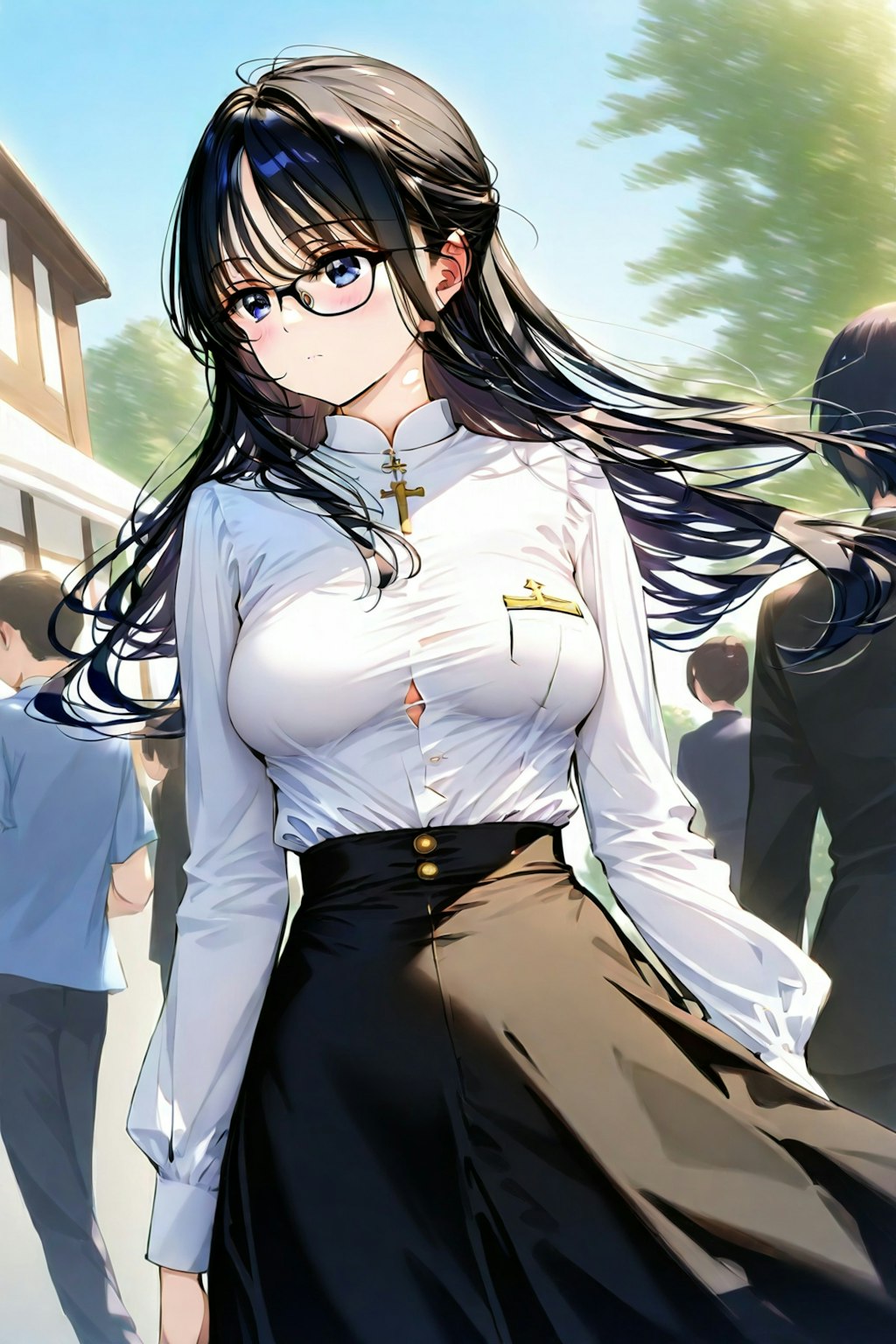 真面目に生きる。