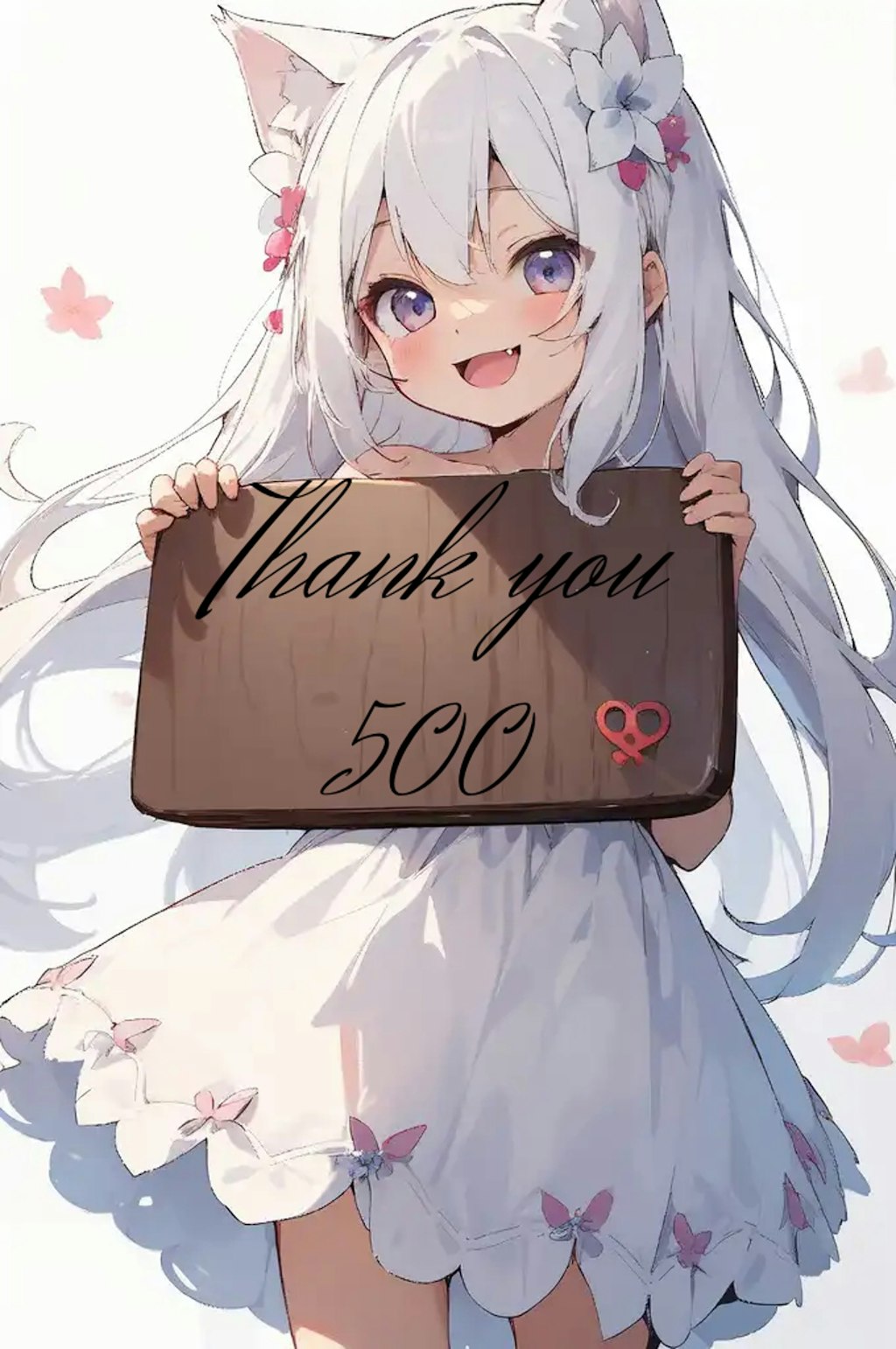 500フォロワー