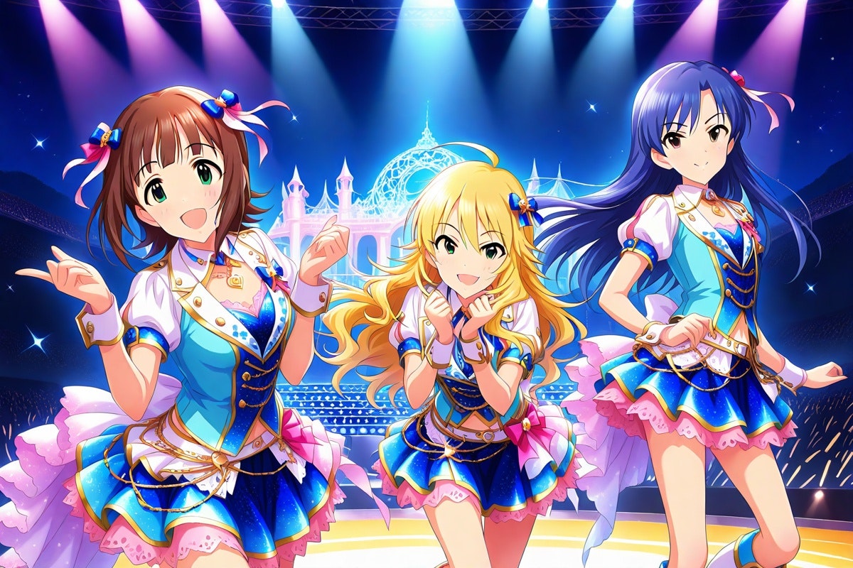 【非売品・超希少】天海春香 星井美希 B2サイズ リバーシブル ポスター 30MS」×「アイマス20th」コラボ決定！765プロの天海春香、如月