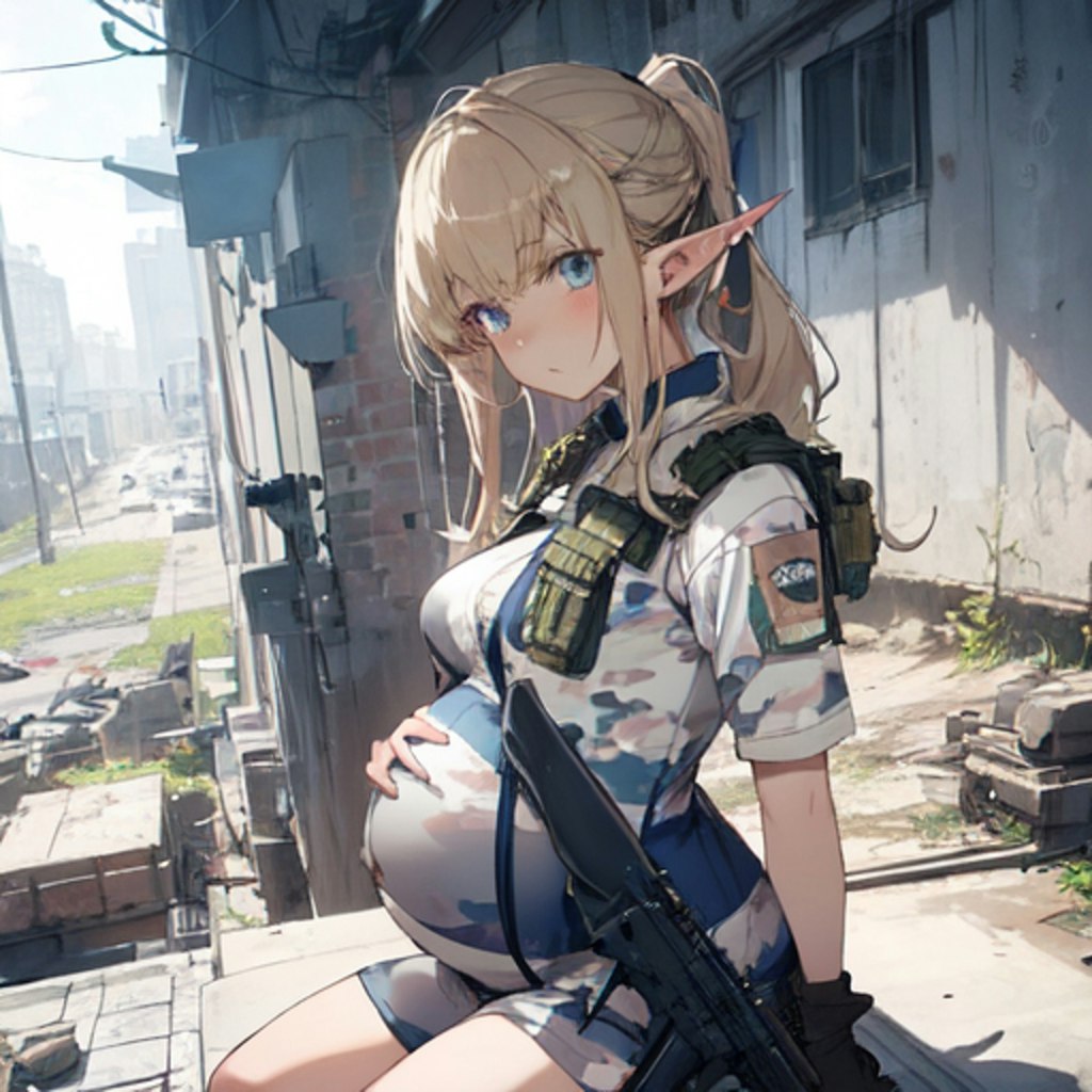 戦闘妊娠少女２１４