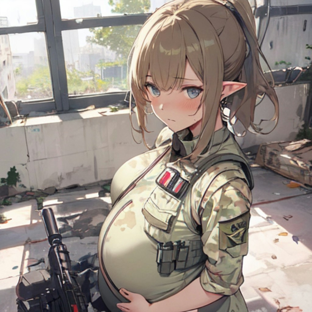 戦闘妊娠少女２１４