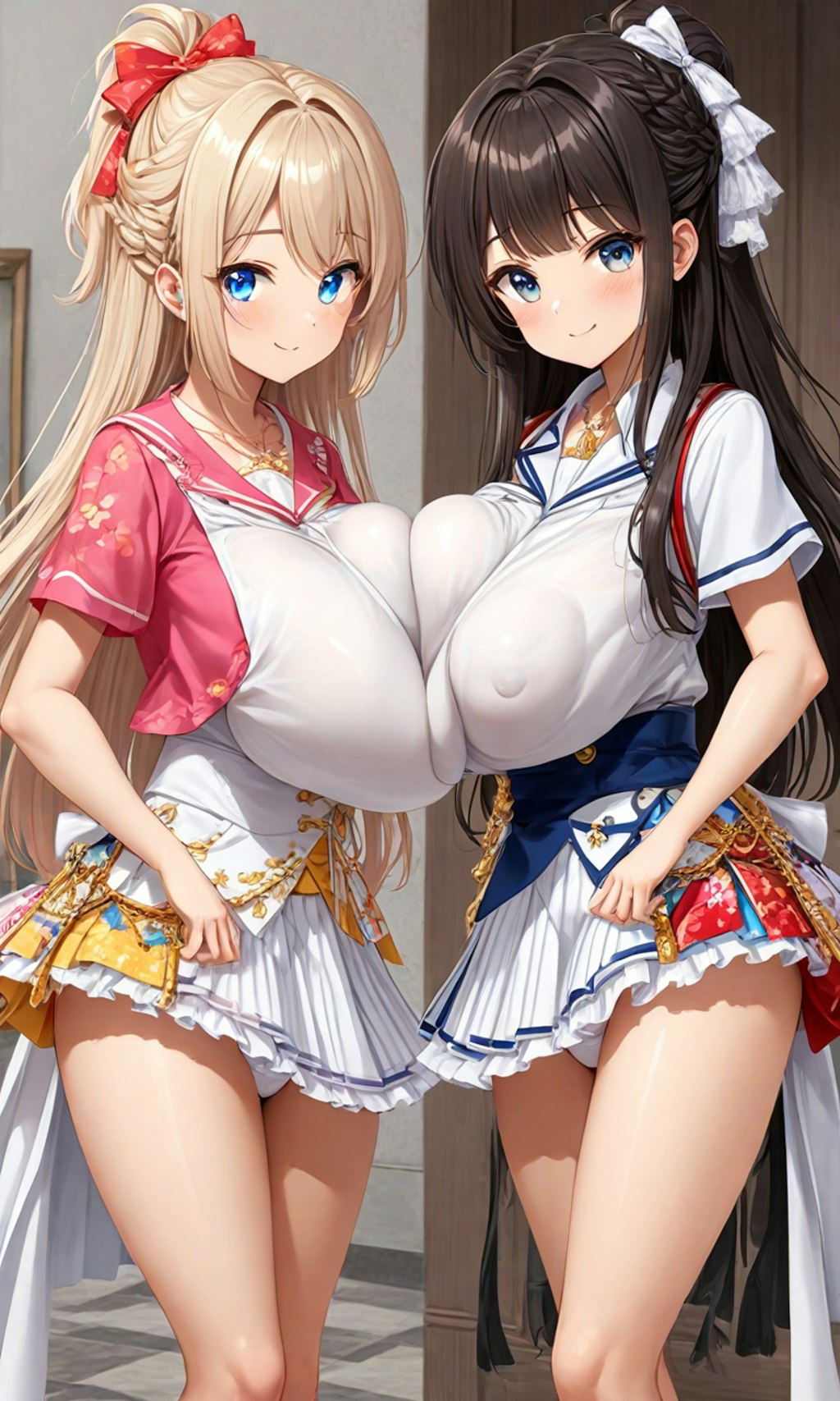 パンチラとセーラー服と女子高校生と