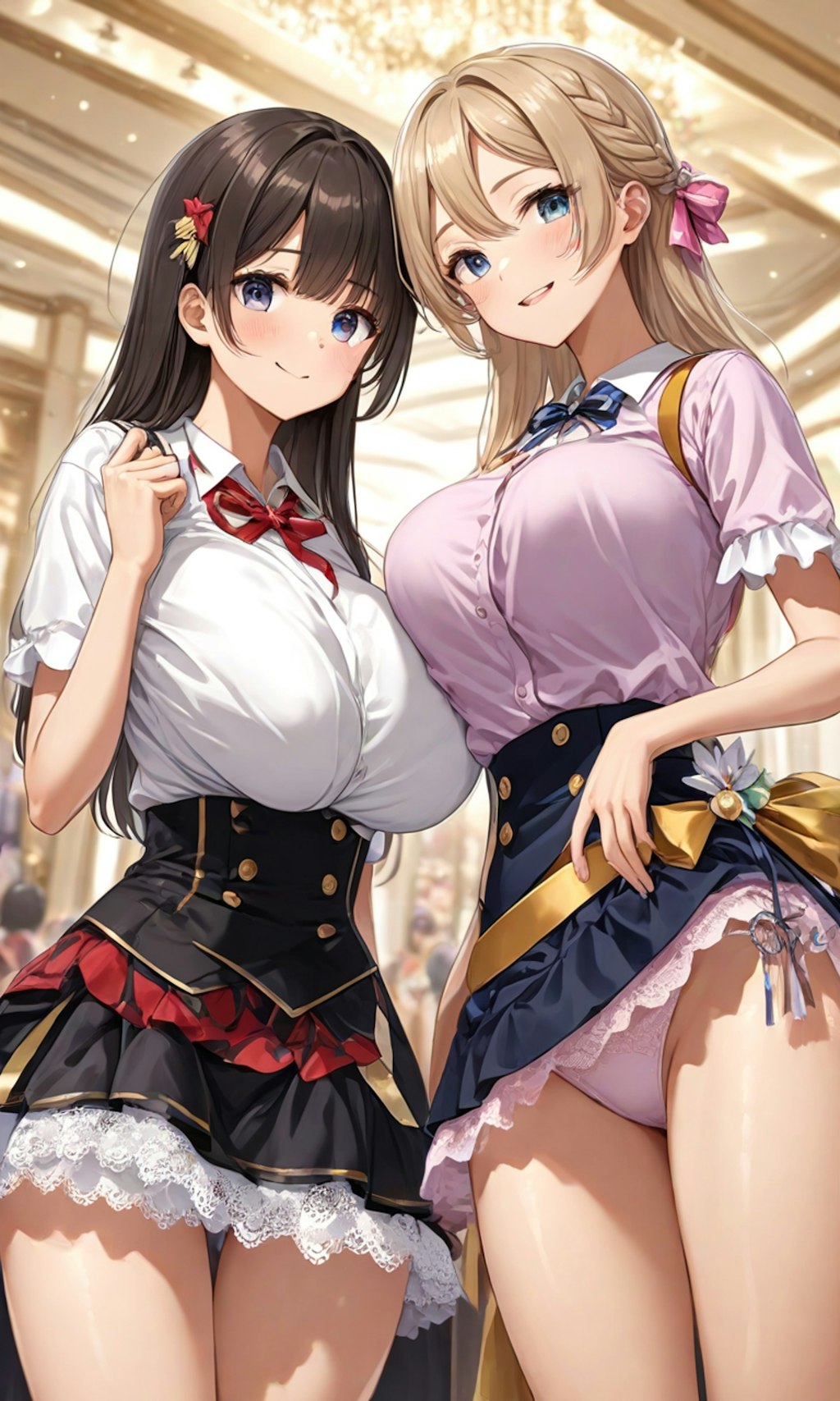 パンチラとセーラー服と女子高校生と