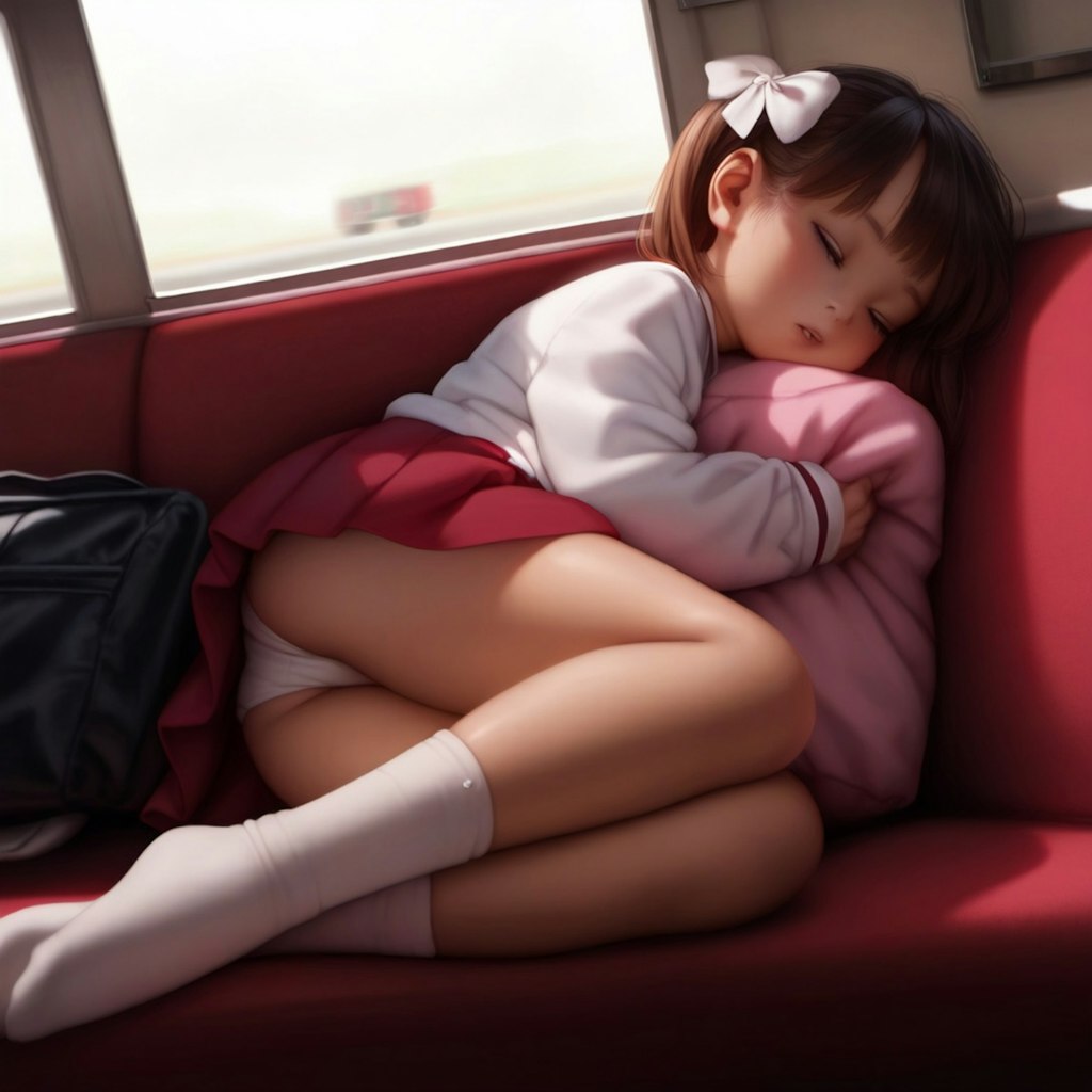 電車の中の眠り姫10