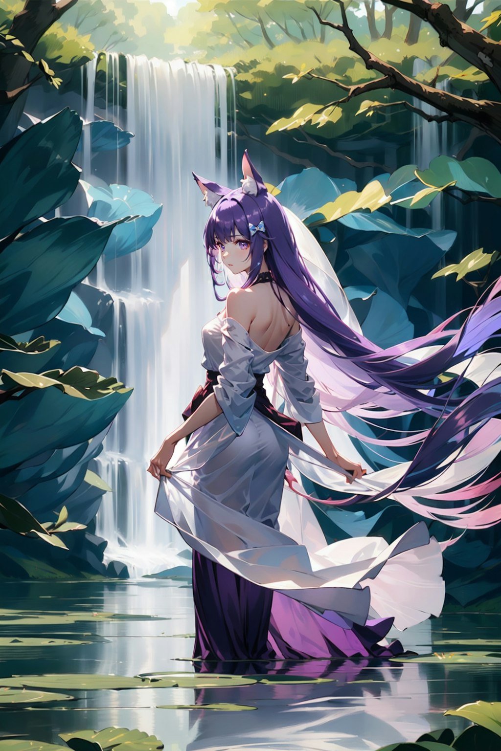 Waterfall [Espeon Concept]