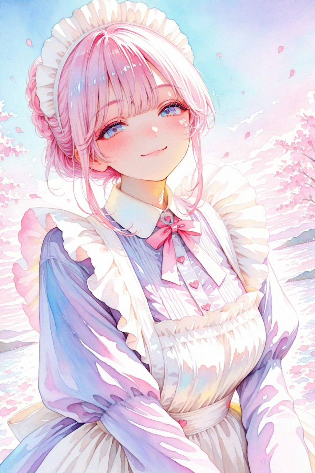 メイドさんの微笑み